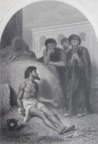 Job and his friends Raffet/Holl