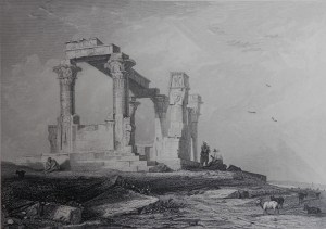 Ruined Temple of Isis at Ghertasher Callcott/Finden