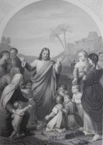 Christ Blessing little Children Overbeck/Holl
