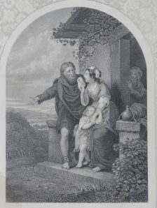 Dismissal of Hagar & Ishmael R Bell engraving