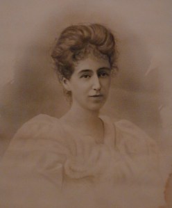 Female Portrait charcoal and pencil  Initialled @ 1919 