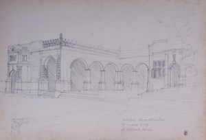 Ruined Wing Holland House by AJM de Routon